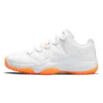 Jordan Air Jordan 11 retro low bright citrus Versatile Low Top Retro Basketball Shoes Women's