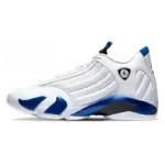 Jordan Air Jordan 14 retro hyper royal Leather Versatile Cushioned Slip Resistant Durable Low Top Retro Basketball Shoes