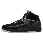 Jordan Air Jordan 2 Retro QF Mid Top Retro Basketball Shoes Men Black White