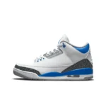 Jordan Air Jordan 3 Retro "racer blue" Mid Top Retro Basketball Shoes Men's White Blue