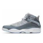 Jordan Air Jordan 6 Rings ComfortableVersatile Slip Resistant High Top Retro Basketball Shoes Men's