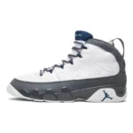 Jordan Air Jordan 9 Retro French Blue Fashion Slip Resistant High Top Retro Basketball Shoes Men's