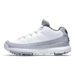 Jordan Air Jordan 9 Retro Golf Cleat Wolf Fashion CushionedBreathableSupportive Fit Low Top Retro Basketball Shoes Men's Grey