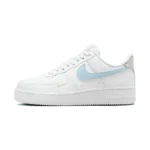 Nike Air Force 1 Comfortable Versatile Durable Lightweight Low Top White Blue
