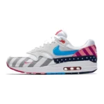Parra x Nike Air Max 1 Retro Mesh Cushioning Low Top Running Shoes Unisex