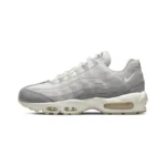 Nike Air Max 95 Retro Low Top Running Shoes Unisex White Grey