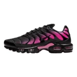 Nike Air Max Plus Black Pink Fashion Versatile Low Top Running Shoes