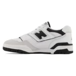 New Balance NB 550 Black Synthetic Leather Low Top Retro Basketball Shoes Unisex