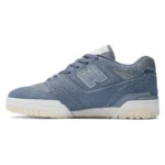 New Balance NB 550 Blue Suede Cushioning Low Top Retro Basketball Shoes Unisex