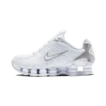Nike Shox TL PU Metallic Silver Cushioning Low Top