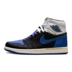 Jordan Union x Fragment Design Air Jordan 1 High SP Royal Comfortable Versatile Retro Basketball Shoes Unisex White Blue