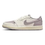 Jordan Air Jordan 1 Low Atmosphere Grey Low Top Retro Basketball Shoes Unisex
