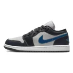 Jordan Air Jordan 1 Leather Minimal Comfortable Durable Low Top Retro Basketball Shoes Unisex