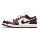 Jordan Air Jordan 1 low team red Versatile Low Top Retro Basketball Shoes