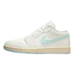Jordan Air Jordan 1 Low Sail Igloo Comfortable Durable Low Top Retro Basketball Shoes