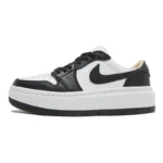 Jordan Air Jordan 1 Elevate Low Panda Leather Comfortable Low Top Retro Basketball Shoes