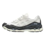 ASICS GEL-NYC Comfortable Versatile Mesh Low Top Running Shoes Unisex White Grey