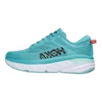 HOKA ONE ONE Bondi 7 Comfortable Fabric Synthetic Leather Cushioning Breathable Durable Low Top Running Shoes