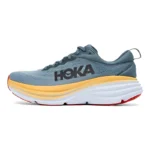 HOKA ONE ONE Bondi 8 Wide Comfortable Cushioning Durable Breathable Low Top Running Shoes