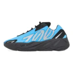 adidas originals Yeezy Boost 700 MNVN Bright Cyan PU Synthetic Leather TPU Comfortable Cushioning Durable Low Top Unisex